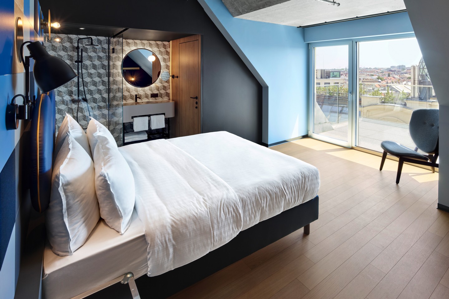 Jaz in the City Vienna, Austria - room