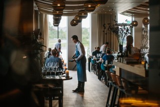 Waiter at a restaurant